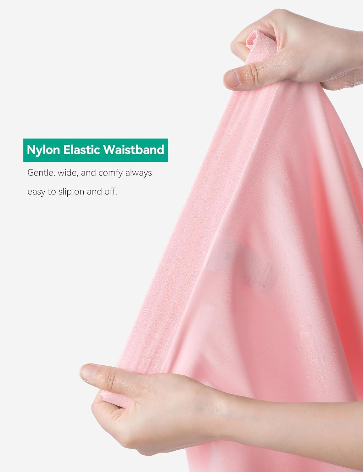 imageBallet Dance Wrap Skirt for Girls Toddler Kids Ballerina Chiffon SkirtPink