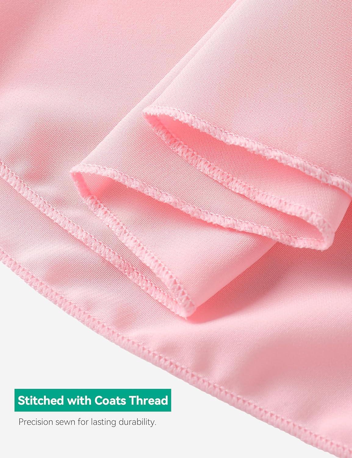 imageBallet Dance Wrap Skirt for Girls Toddler Kids Ballerina Chiffon SkirtPink