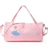 imageSports Ballet Dance Waterproof Duffle Bag for Little Girls Toddlers Kids