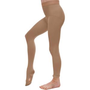 Girls Ballet Dance Convertible Tights, Toddler Kids Ballerina Ultra Soft Stretchy Transition Stockings(Nude)